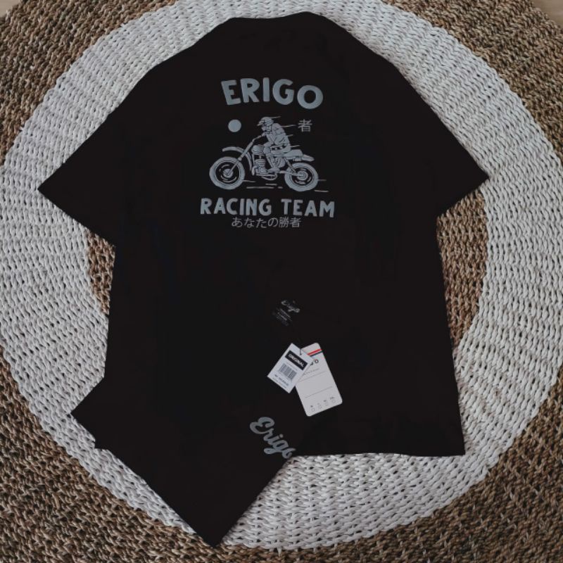 Kaos Pria Distro Erigo Original Terbaru 2022 Bisa Cod Ukuran L Dan XL