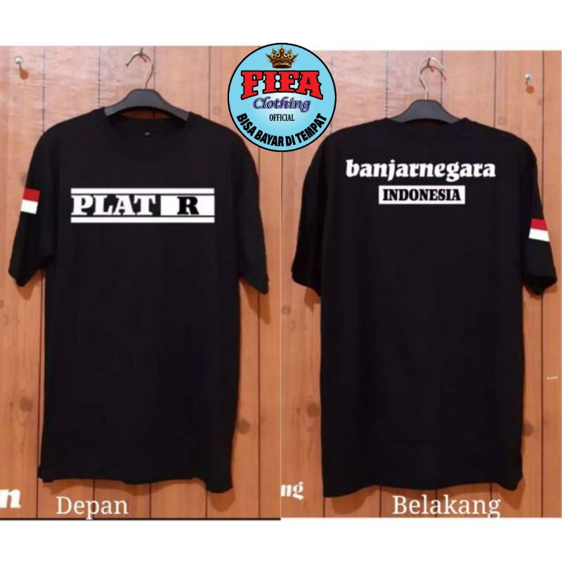 KAOS PLAT R BANJARNEGARA DISTRO PREMIUM