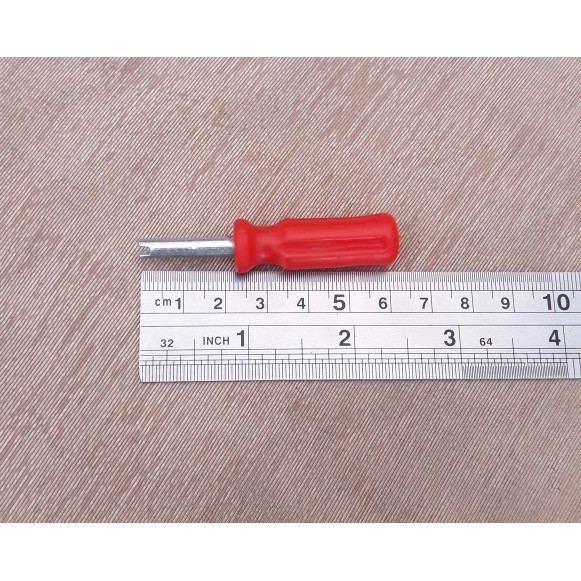 Kunci Obeng Pembuka Pentil Ban Sepeda, Motor, Mobil (MERAH)-1