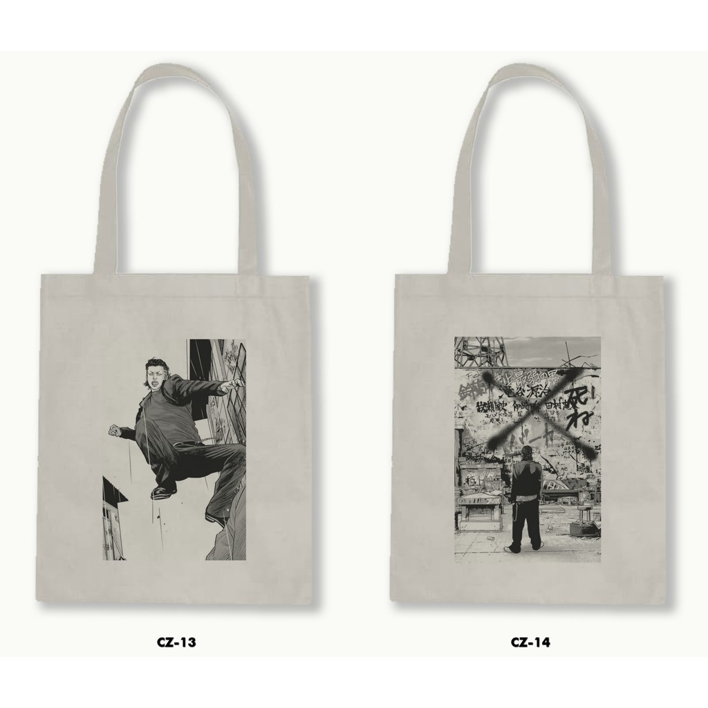 TOTE BAG BLACU - CROWS ZERO .01