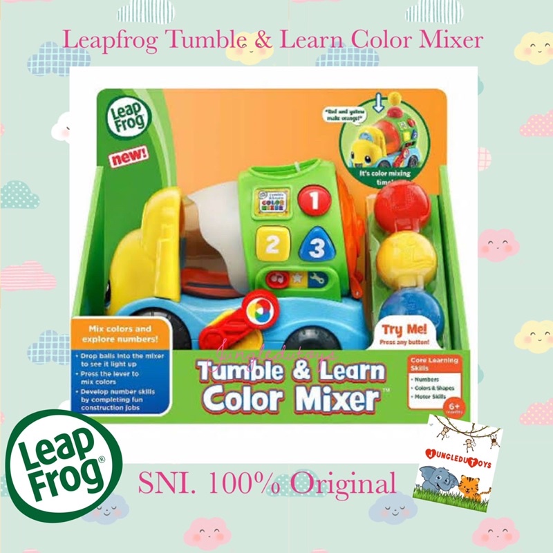Leapfrog Tumble And Learn Color Mixer Original Mainan Edukasi Anak