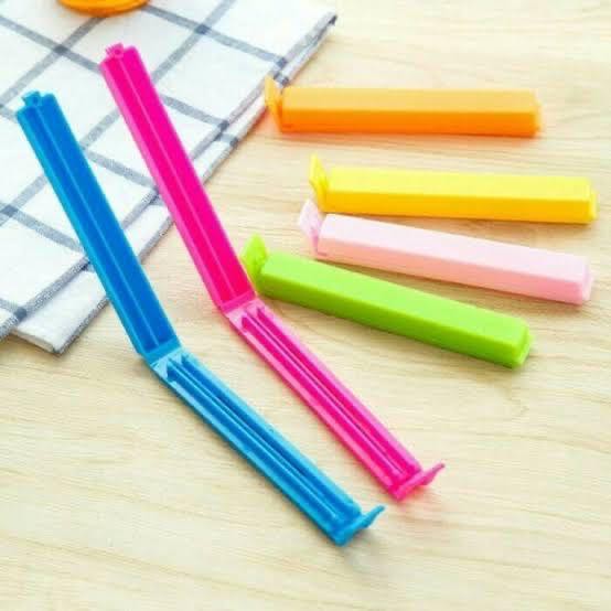 Penjepit Plastik Makanan Cemilan Sealing Clip Food - Random Colour