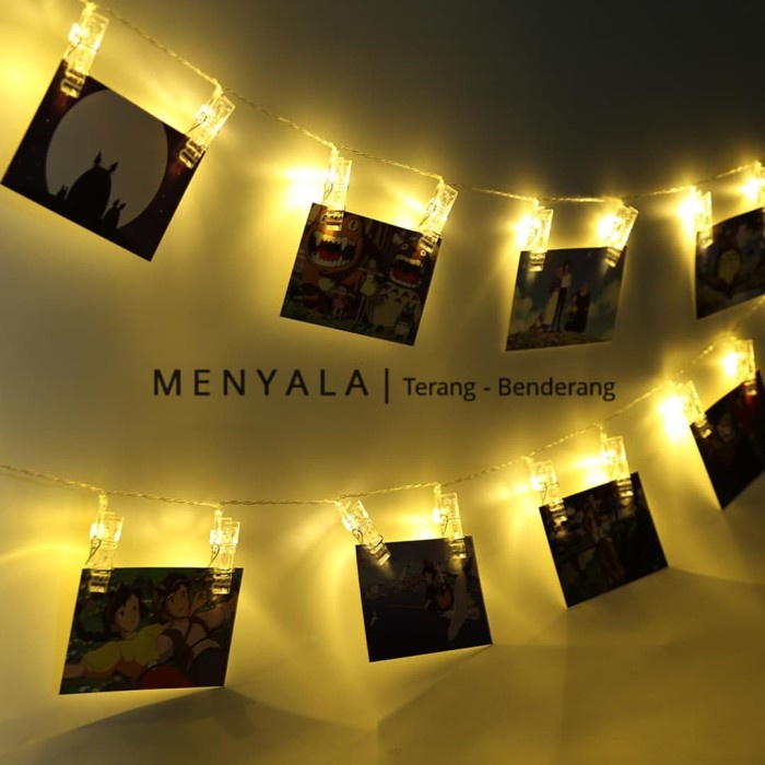 

Jepit Foto Akrilik / Acrylic Photo Clip / Jepit Tumblr Lamp Transparan