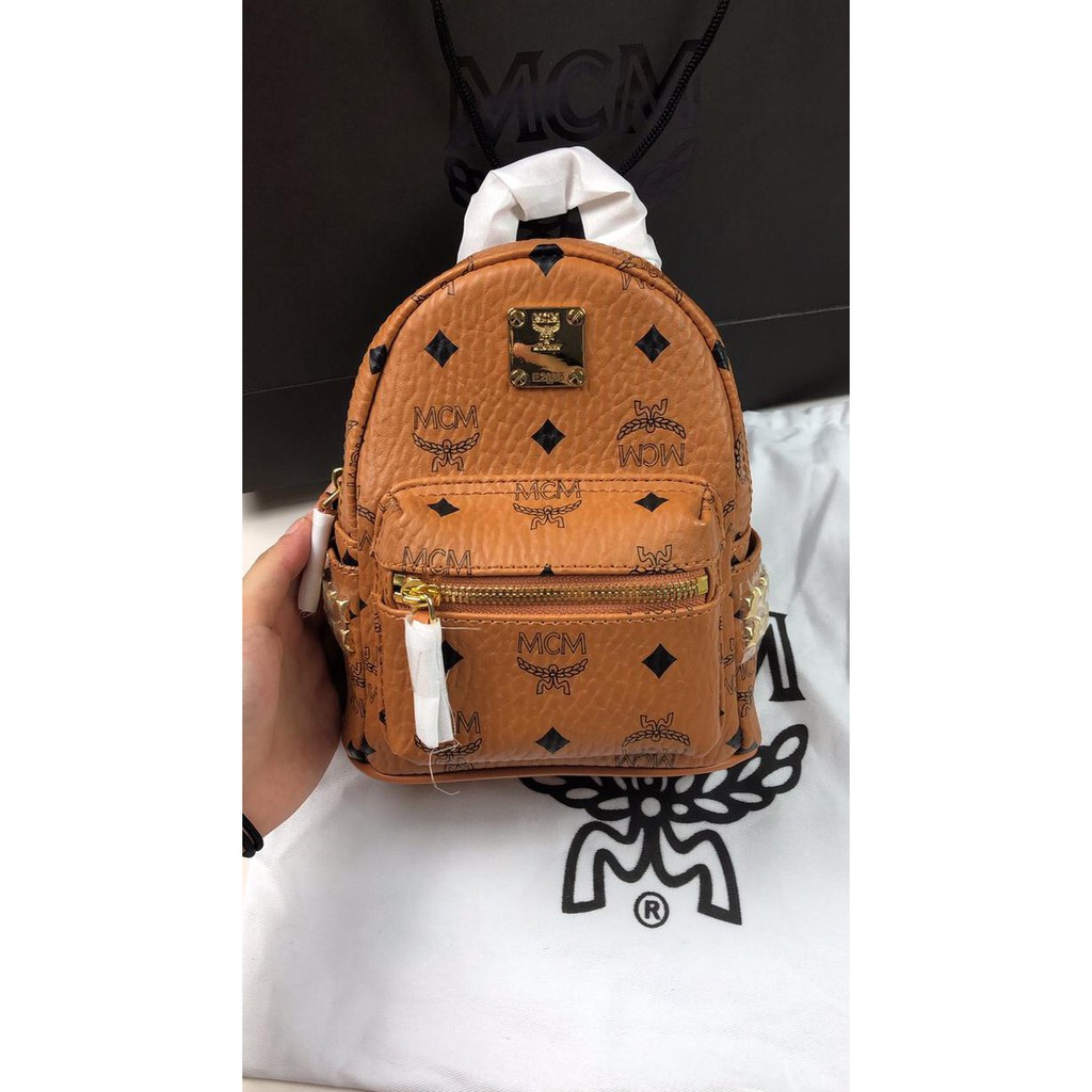 Kualitas Terbaik MCM X-mini Backpack STOK TERBATAS