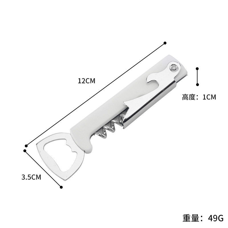 Alat Pembuka Tutup Botol Kaleng Stainless Steel Alat Pembuka Tutup Anggur Wine Can Opener Botol