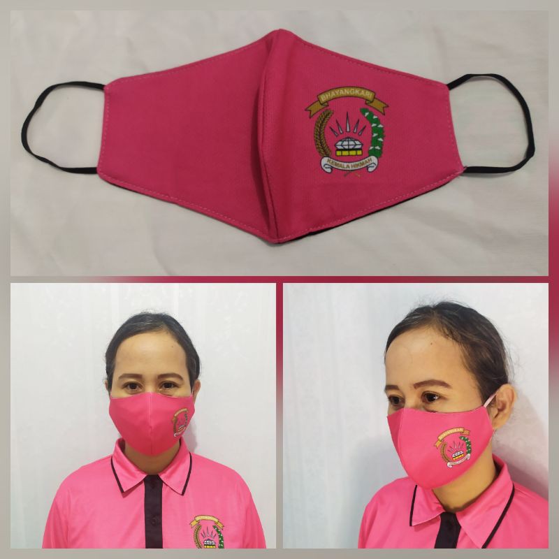 Masker olahraga bhayangkari