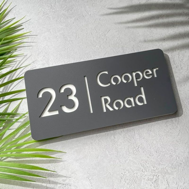 NOMOR RUMAH, NOMOR RUMAH MODERN, NOMOR RUMAH AKRILIK, NO RUMAH ACRYLIC, NOMOR RUMAH MODERN EXCLUSIVE