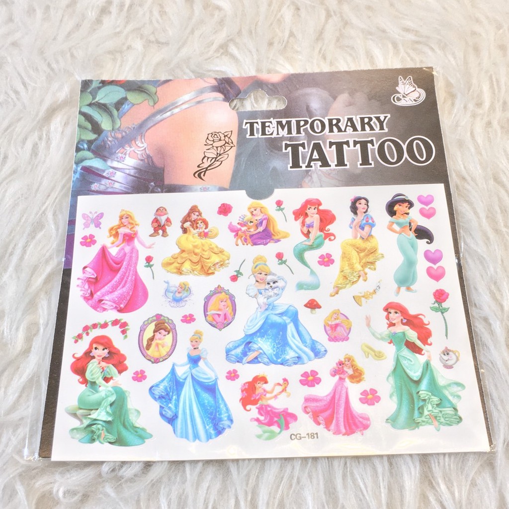 Tatto temporary stiker tato dahi dan anak-anak