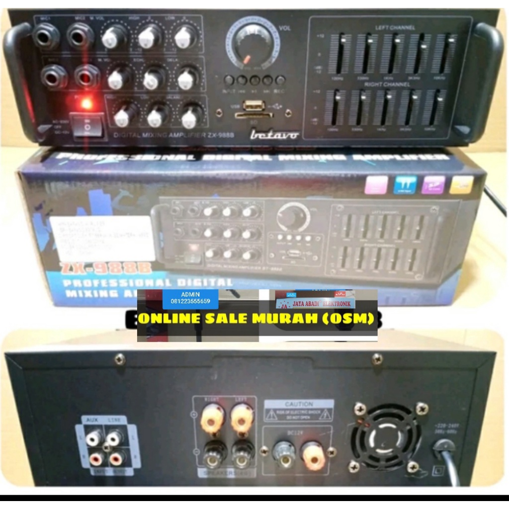 G38 original betavo ampli Power Amplifier mixer bluetot karaoke blutut mixing ampli USB MP3 player a