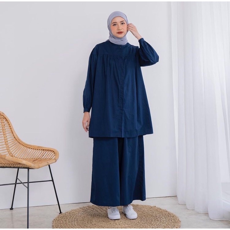 AISHA STUDIO - MAHARA SET NAVY