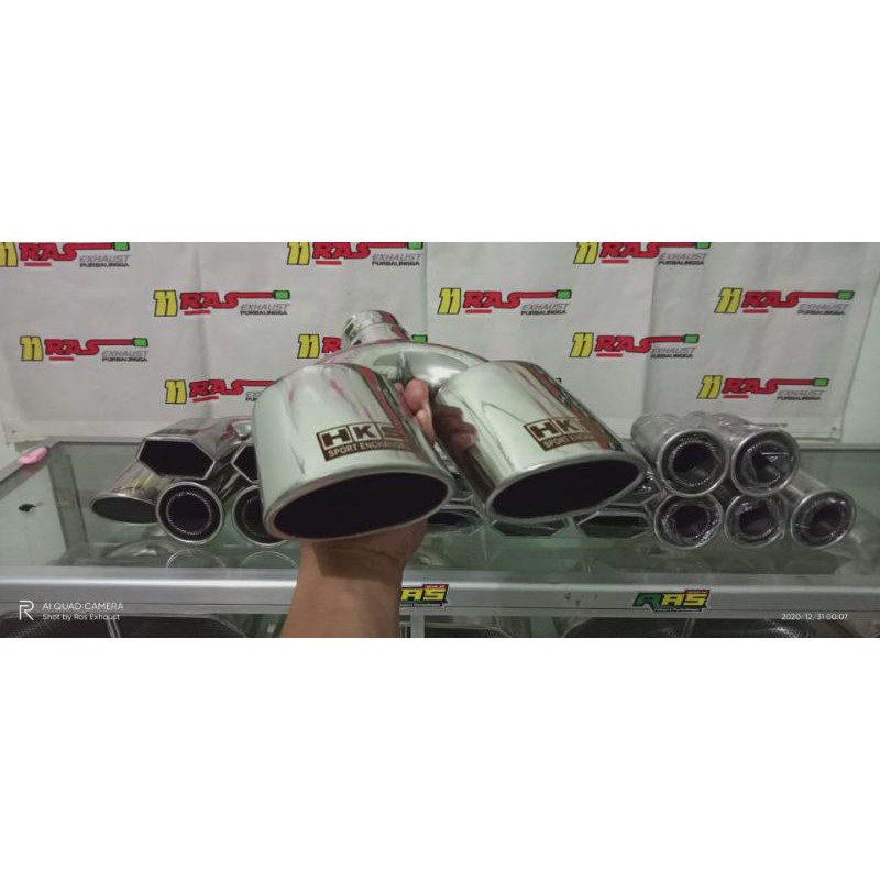 Knalpot Suos Oval Truck ,,L300,Pick up,Elf