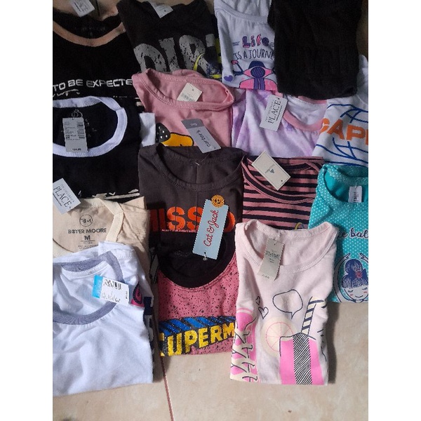 kaos ex garment, sisa export