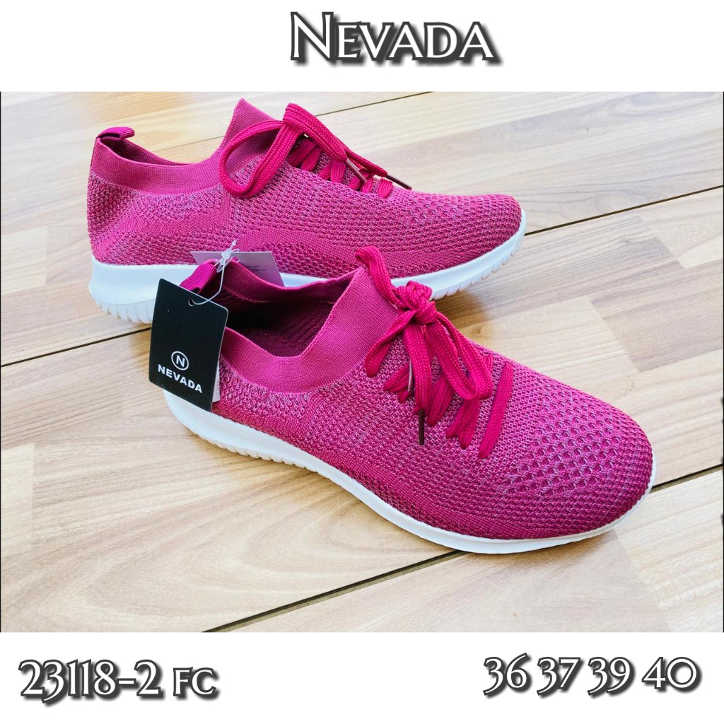 sepatu sneakers fuchia nevada