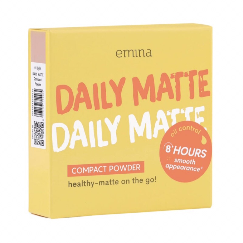 emina daily matte compact powder