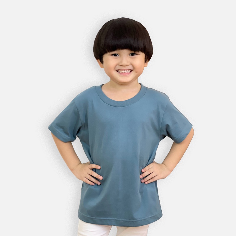 HOODIE GOODIE Kids Premium T-Shirt Blue Stone