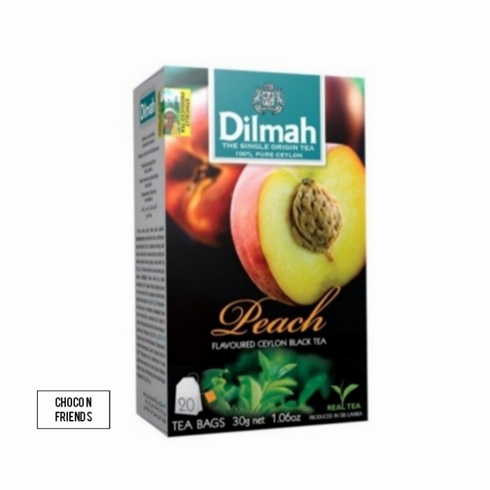 

B06 Teh Dilmah No Envelope 20 Sachet Peach Gg054S