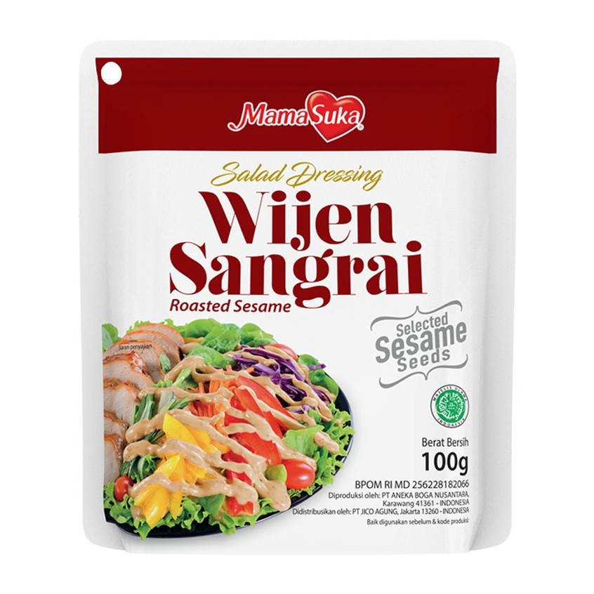

Mamasuka Salad Dressing Wijen Sangrai 100 gr