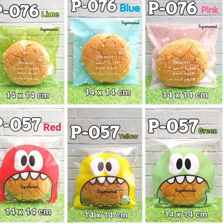 

➾GZ7 Plastik Kemasan OPP Kue Cookies Roti 14x14 isi 20pcs ( Jumlah 1 pak = 1 Kode & Warna GA BISA MI