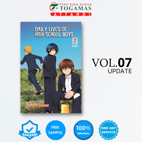 [ UPDATE ] DAILY LIVES OF HIGH SCHOOL BOYS 1 - 7 // YASUNOBU YAMAUCHI