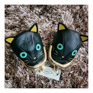 DOMPET FOSSIL ORIGINAL - FOSSIL COIN WALLET CAT
