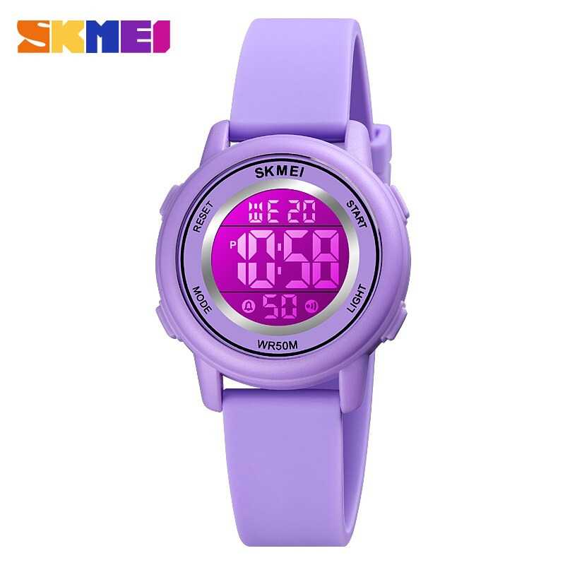 SKMEI Kids Jam Tangan Digital Anak  1721 Aneka warna Hitam Merah Biru Hijau kuning Titanium Gray Sil