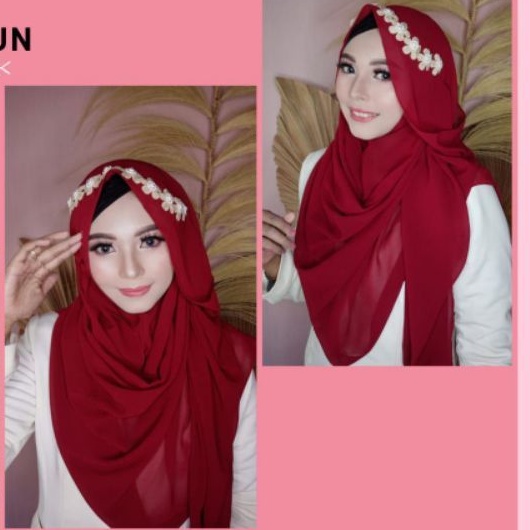 Pastan Nirmala Hijab Instant Zaura Kerudung Zaura Hijab ORI Jilbab Instan Hijab Wanita Muslim cantik