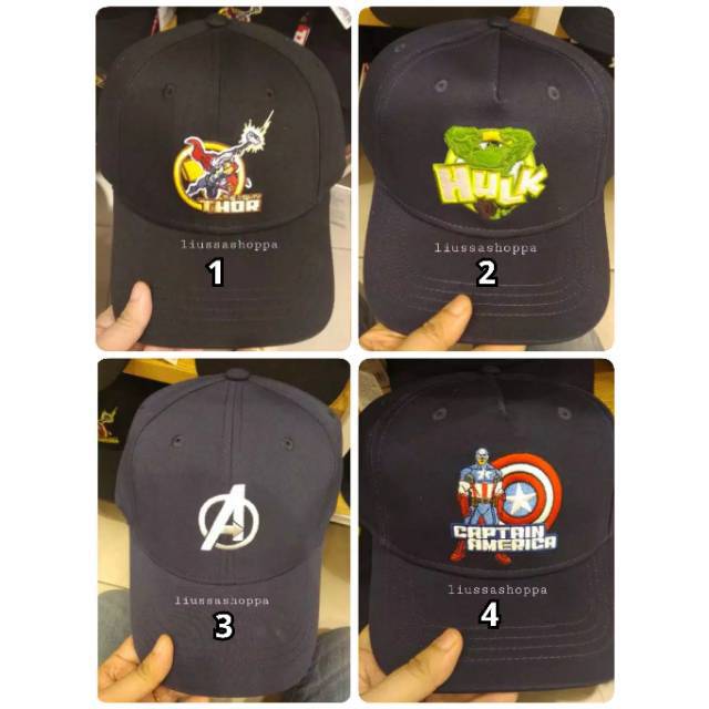 Topi Miniso - Marvel Baseball Cap