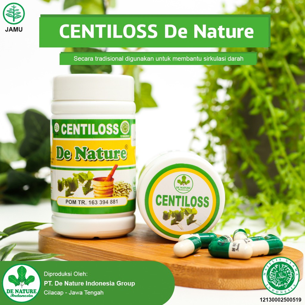 

Obat Centilos Centiloss Ekstrak Daun Pegagan Isi 50 Kapsul De Nature