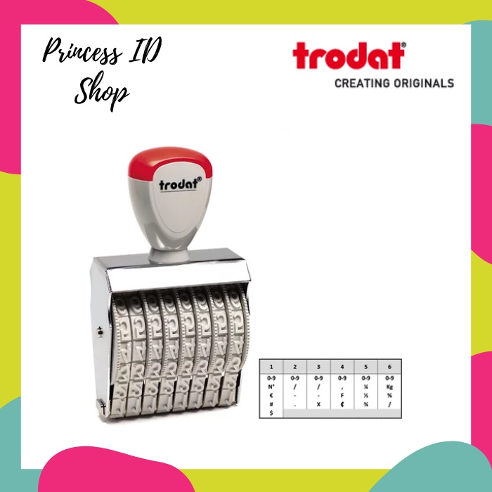 

STEMPEL ANGKA TRODAT 1538 8 DIGIT UKURAN 3mm
