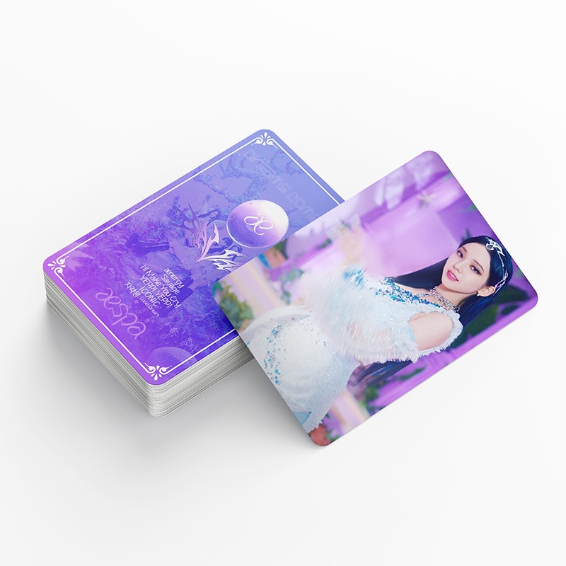 54pcs / Kotak Kartu LOMO Foto aespa 2022 Dreams Come True Album