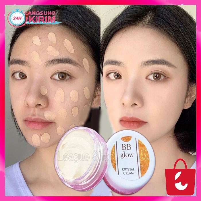 [100% Asli] BB Glow Crystal Cream Original / Krim Wajah Glowing Mencerahkan Memutihkan Wajah 5 gr