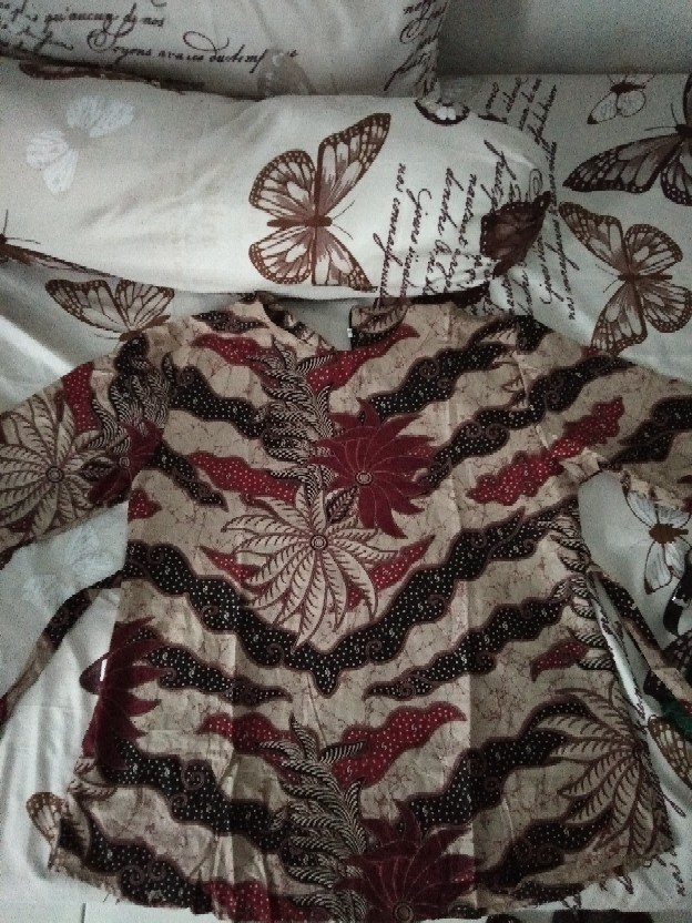 Batik Atasan Blouse Motif Terbaru Pekalongan Original Solo M L Xl Xxl Bd 148