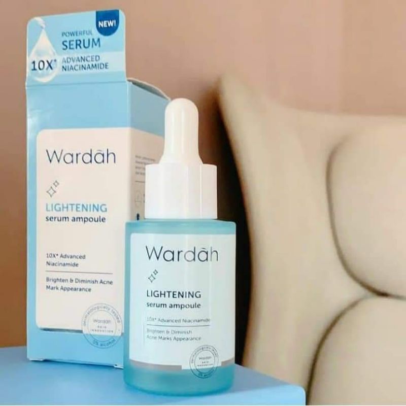 {100%ORI} WARDAH LIGHTENING SERUM Ampoule (Botol)