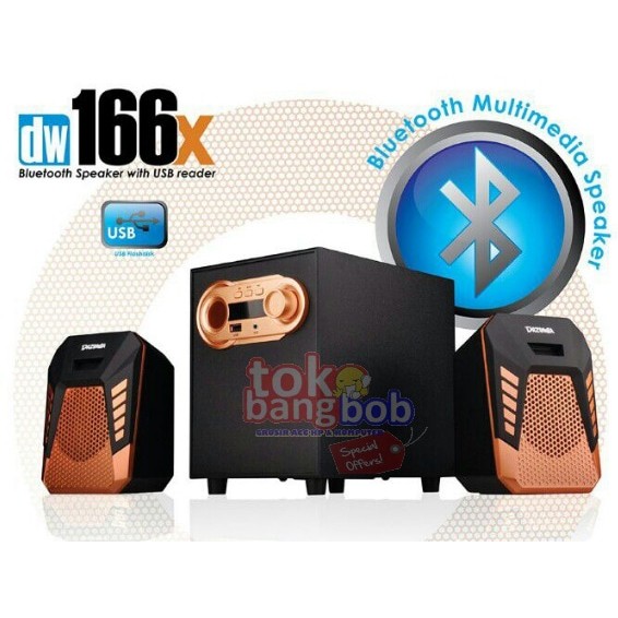 TbB[ SPEAKER AKTIF BLUETOOTH  DAZUMBA DW 166X ]OnC