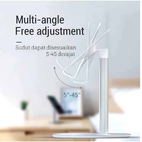 HP Stand Alas Bulat Bundar Holder Meja Dudukan HP Simple Murah Praktis