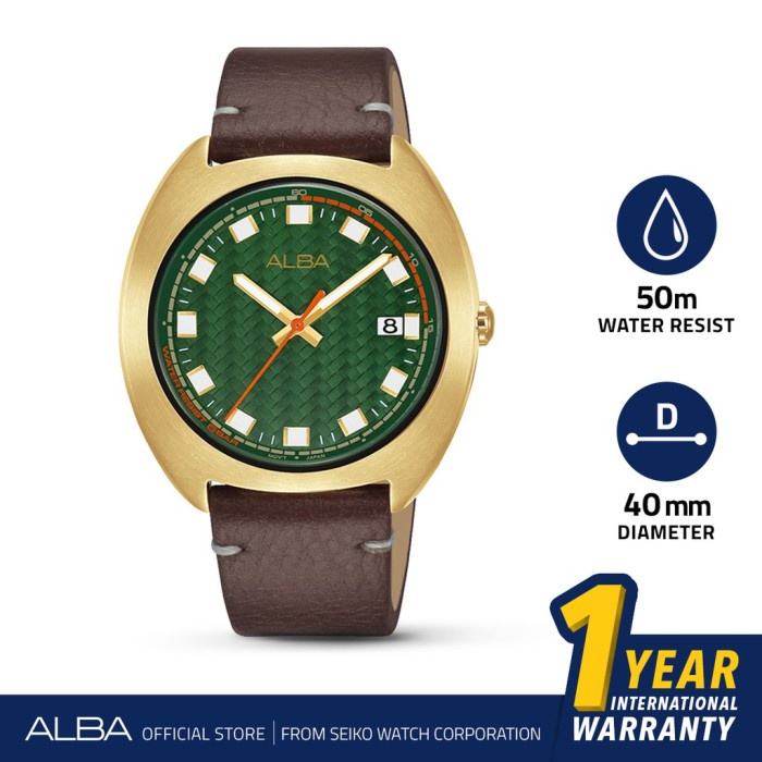 Jam Tangan Pria Alba Fusion Stainless Steel AS9K88 Original - Fashion Pria