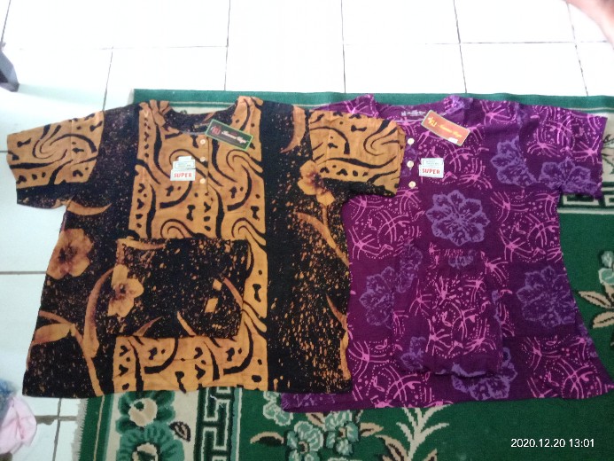 Setelan Celana Panjang Sp Jumbo Kencana Ungu Kuc