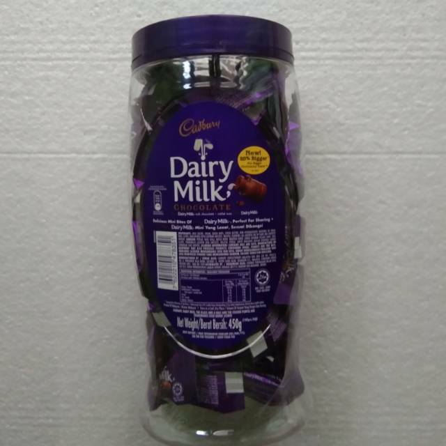 

Cadbury Dairy Milk Coklat 100 pcs