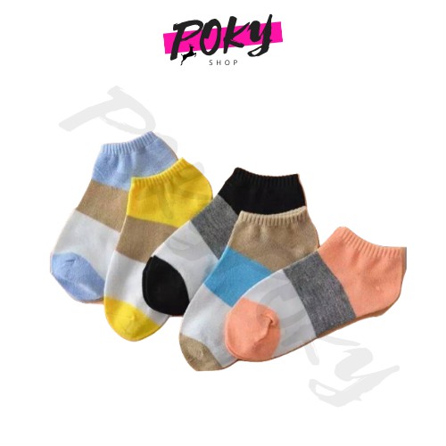 [IMPOR] POKY - Kaos Kaki Ankle BISA COD Kaos Kaki Cute Kaos Kaki Motif