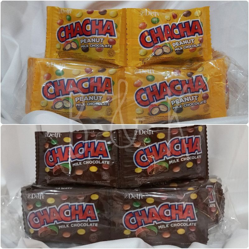 chacha cokelat delfi renceng isi 10 pcs