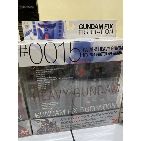 GUNDAM FIX FIGURATION #0015 FA-78-2 (foto Asli)