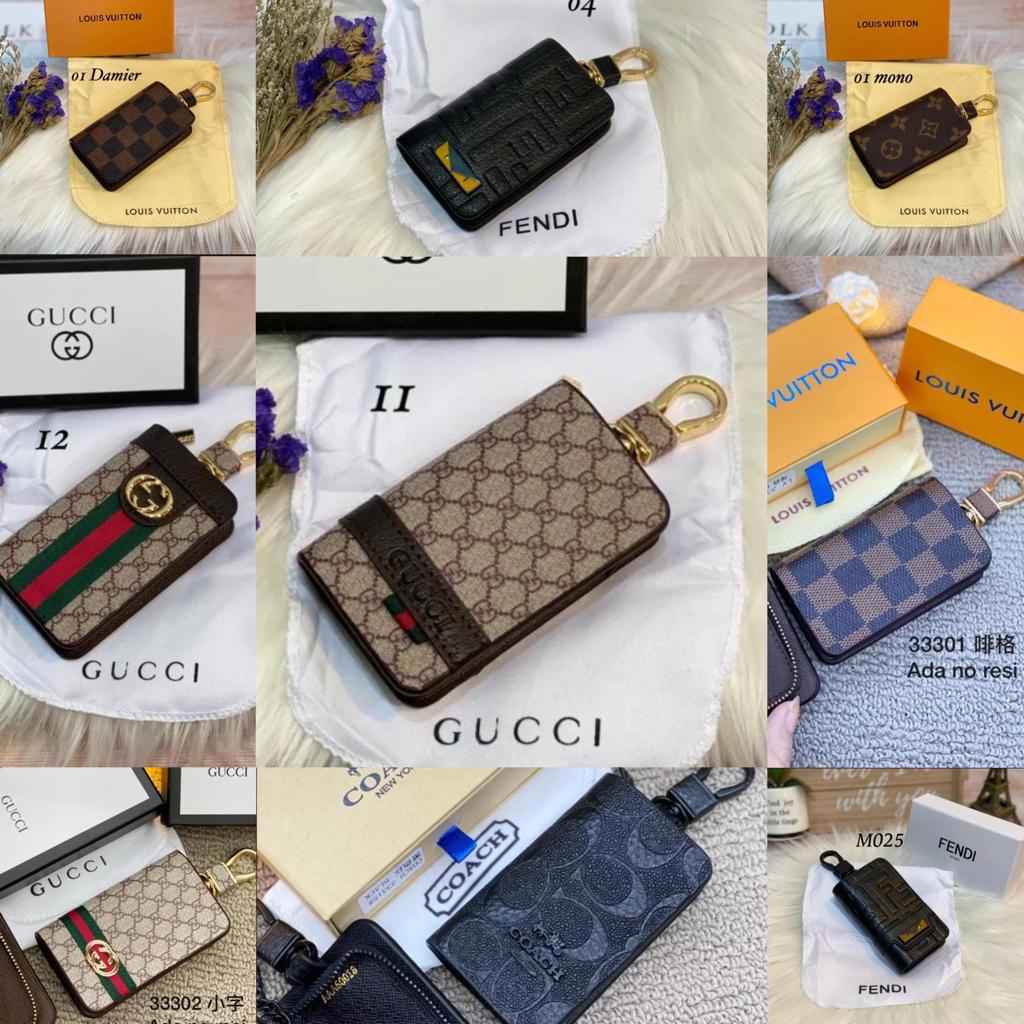 DOMPET STNK KUNCI BRANDED | GANTUNGAN KUNCI DAN DOMPET REMOTE MOBIL/MOTOR MODEL TERBARU