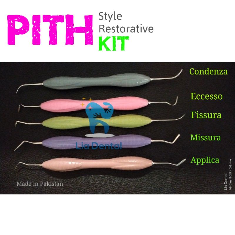 Esthetic filling instrument set // Restorative Instrument // Windsor //  LM arte PITH