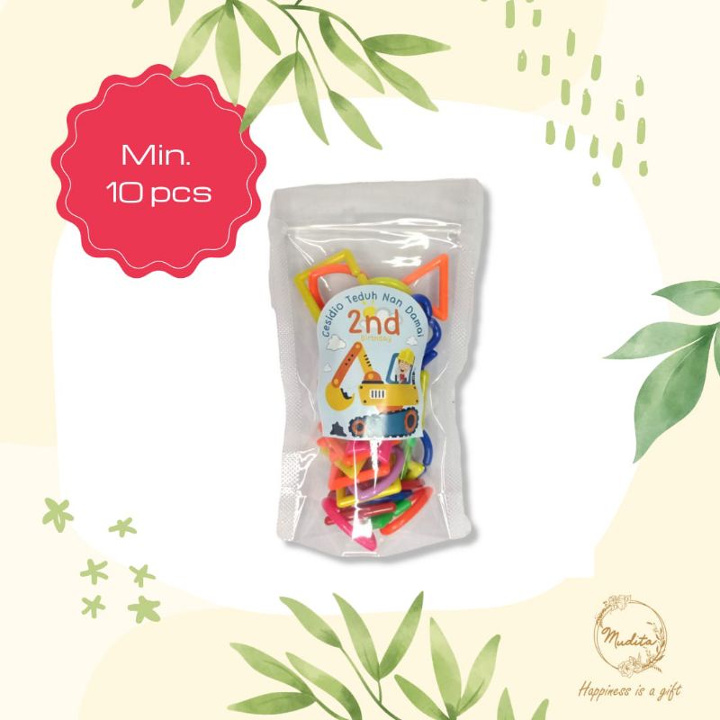 SOUVENIR ULANG TAHUN ANAK/BIRTHDAY SOUVENIR/SOUVENIR MUAH/SOUVENIR MAINAN MONTESSORI