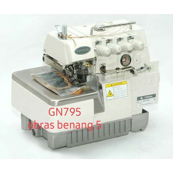 mesin obras industri benang 5 merk typical type gn795