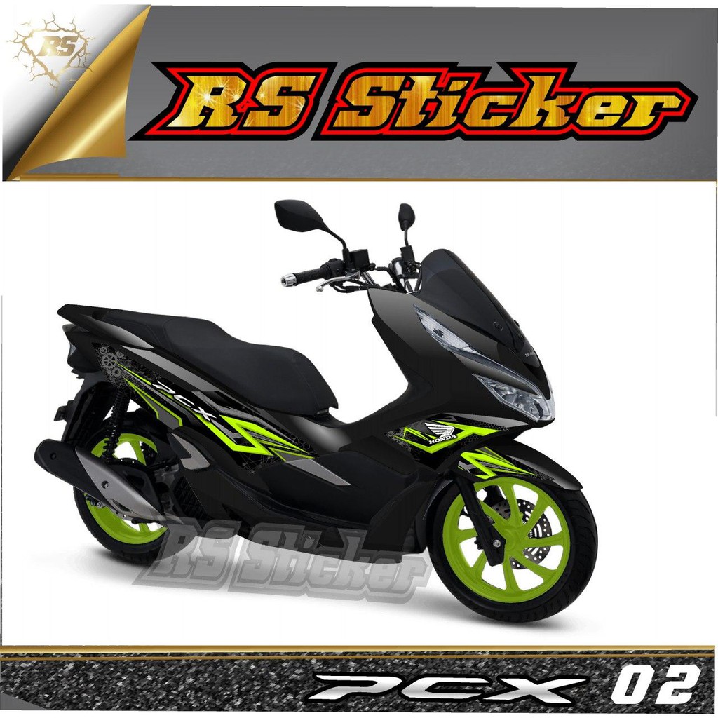 Striping Variasi Honda PCX - sticker PCX  Variasi