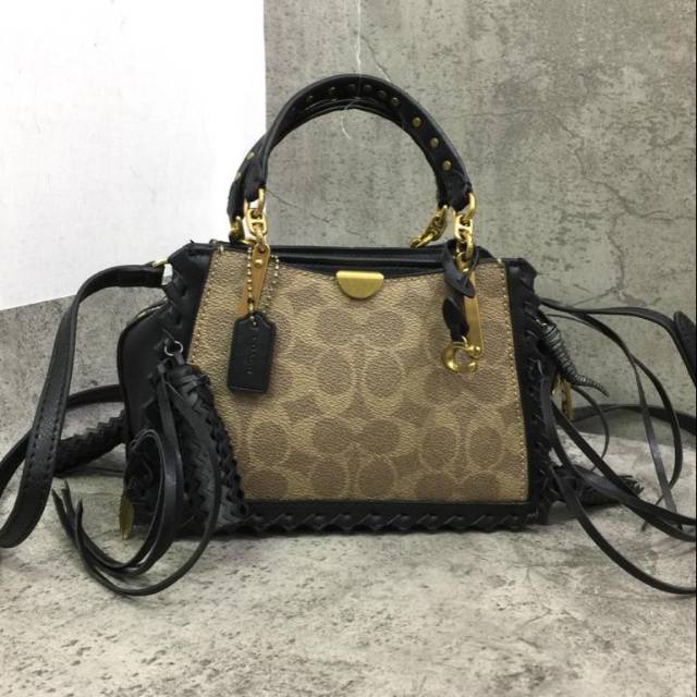 

COACH Dreamer 21 In Signature Canvas With Whipstitch