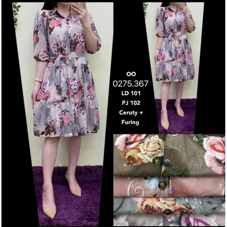 Dress BKK Korean Tunik import 367