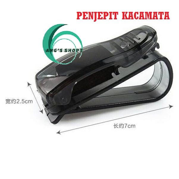 TERMURAH Penjepit Kaca Mata di Mobil Visor Sunglasses Clip VISOR KACAMATA ORGANIZER