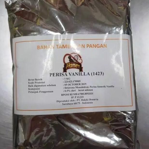 

(BISA COD) Bubuk Vanilla / Vanili Susu HAMER Bubuk Perisa susu hammer Vanila 1KG